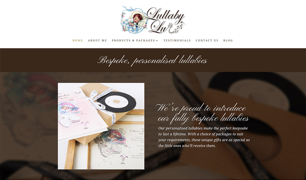 Lullaby Lu website